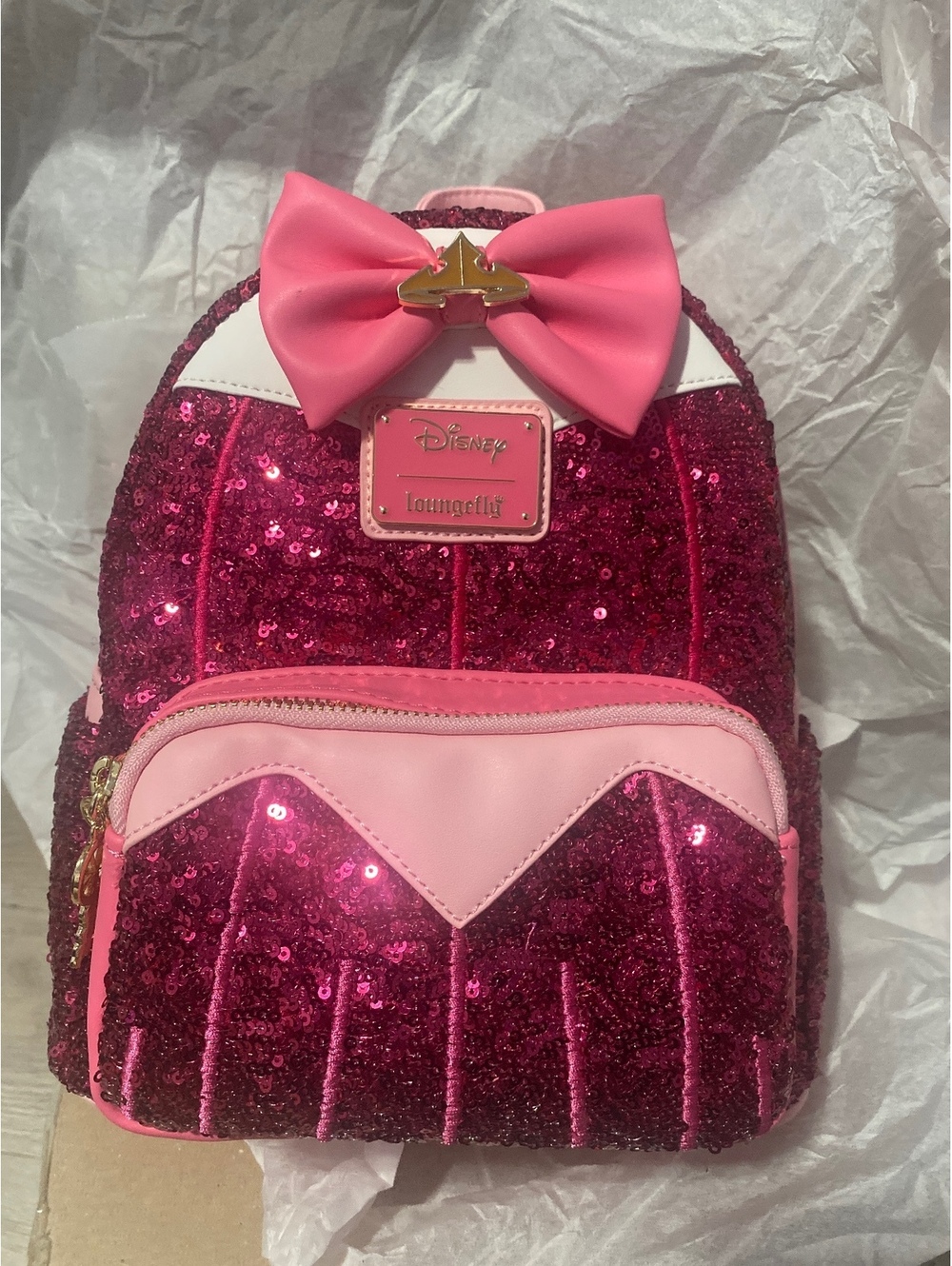 Sleeping Beauty Exclusive Aurora Sequin Series Cosplay Mini Backpack Loungefly